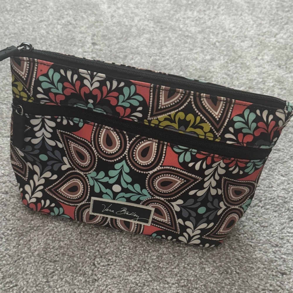 Vera Bradley travel cosmetic bag